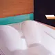 بانيو دويتو 800623 - 800631 مقاس 200 × 120 × 44 سم يمين أو شمال من ديورافيت - بانيو بجانب امامي فقط بالشاسيه برجامون - صورة 4