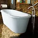 El Tib Cairo Bathtub 170 × 80 cm, Built-in (Before Tiling), Pergamon - Image 3