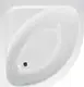 El Tib Marbella Circular Corner Bathtub 90 × 90 cm, Built-in (Before Tiling), Pergamon - Image 2