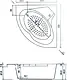El Tib Berlin Bathtub 120 × 120 cm without Panels, Pergamon - Image 4