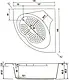 El Tib Berlin Bathtub 140 × 140 cm, Round Side Panel and Frame — Pergamon - Image 4