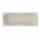 Duravit Luna 805599 Bathtub 170 × 70 × 40.5 cm with Handle, Front Panel + Small Side Panel, Pergamon - Image 2
