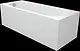 Serena Bathtub 170 × 70 cm with Front Panel + Small Side Panel, White - Image 3