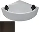 Sanipure Superior One-Piece Bathtub 0010042 Size 140 × 140 cm — Walnut Mottled (423101) - Image 13