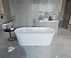 Sanipure Pavilion 0010011 One-Piece Bathtub with Panel, 80 × 170 cm, Walnut Mottle (00100113101) - Image 3