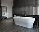 Sanipure Grace 0010019 One-Piece Bathtub with Side Panel 90 × 190 cm — Greige (00100191101) - Image 2