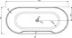 Sanipure Grace 0010019 One-Piece Bathtub with Panel 90 × 190 cm, Canary Oak (00100193601) - Image 12