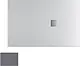 حمام قدم بيكاسو 0016122 مقاس 90 × 80 سم من ساني بيور - رمادي (001612205) - صورة 10