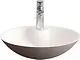 Sanipure Ambrose Countertop Basin 0016011 without Overflow with Mixer Hole 43 × 43 cm — Mocha (001601125) - Image 4