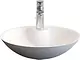 Sanipure Ambrose Countertop Basin 0016011 without Overflow with Mixer Hole 43 × 43 cm — Mocha (001601125) - Image 5