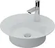 Sanipure Mago Countertop Basin 0016008, without Overflow, with Mixer Hole, 42.2 × 42.2 cm - Image 2