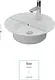 Sanipure Mago Countertop Basin 0016008 without Overflow with Mixer Hole 42.2 × 42.2 cm — Mocha (001600825) - Image 3