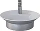 Sanipure Mago Countertop Basin 0016008 without Overflow with Mixer Hole 42.2 × 42.2 cm — Mocha (001600825) - Image 9