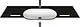 Sanipure Capsule Wall-Hung Solid Surface Basin 0016032, 150 × 48 cm with 2 Towel Holders 20 cm, Mixer Hole and without Overflow — Grey (001603205) - Image 1