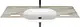 Sanipure Capsule Wall-Hung Solid Surface Basin 0016032, 150 × 48 cm with 2 Towel Holders 20 cm, Mixer Hole and without Overflow — Grey (001603205) - Image 7