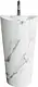 Sanipure Onda One-Piece Freestanding Floor Basin 0016001 with Overflow, 90 × 48 × 50 cm — Prisca (001600133) - Image 9
