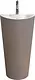 Sanipure Onda One-Piece Freestanding Floor Basin 0016001 with Overflow, 90 × 48 × 50 cm — Elm (001600135) - Image 6