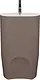 Sanipure Ron One-Piece Freestanding Floor Basin 0016002 Size 90 × 60 × 40 cm with Overflow — Mocha (001600225) - Image 5