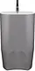 Sanipure Ron One-Piece Freestanding Floor Basin 0016002 Size 90 × 60 × 40 cm with Overflow — Mocha (001600225) - Image 6