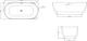 Duravit Trento 806591 One-Piece Bathtub with Panels, 150 × 80 × 57 cm — Colors - Image 3