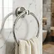 Gravity GR 501532 S Circular Towel Ring, Glossy Chrome, 16 cm Diameter - Image 1
