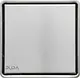 Pura FDS-61-15C Floor Drain Cover 15 × 15 cm, Glossy Chrome, 304 Stainless Steel 1 mm Thickness, Dual Face (Stainless & Tile-in) - Image 2