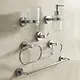 Infinity IN 1500 C Stainless Steel Accessories Set, 6 Pieces, Glossy Chrome - Image 2