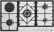 HPT909ES | 4 Gas Burner + 1 Electric Burner Heavy Duty Hob - Image 1