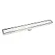 Genius G-005-BR-60C Double-Sided Stainless Steel Shower Drain, 60 cm, Chrome, 5.5 cm Width, 2 mm Thickness with Anti-Backflow and Anti-Odor Trap - Image 5