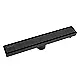 Genius G-005-B-40 Stainless Steel Shower Drain 40 cm, Matte Black, 5.5 cm Width, 2 mm Thickness with Anti-Odor Valve - Image 3