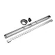 Genius G-007-C-1 Stainless Steel Shower Drain, 60 cm, Matte Chrome, with Anti-Odor Trap - Image 2