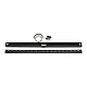 Genius G-007-B-2 Stainless Steel Shower Drain, Matte Black, 60 cm, Double-Sided, 3.2 cm Width, 3 mm Thickness with Anti-Odor/Insect Trap - Image 2