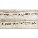 Glamour Jolie 11 Laser-Cut Wall Ceramic, First Choice, 39.5 × 79.5 cm, Glossy Beige - Image 2