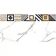 Pyramids B-100 Mix 1 Laser-Cut Wall Ceramic, First Choice, 40 × 80 cm, Glossy - Image 3