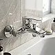Global Standard Girona Bath Mixer with Diverter, Glossy Chrome, GS L 1151 CP - Image 1