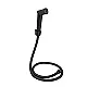 Furio 205B External Bidet Spray, Matte Black with 1 m Hose, Holder and Fixing Set - Image 2