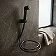 Furio 205B External Bidet Spray, Matte Black with 1 m Hose, Holder and Fixing Set - Image 1