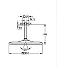 Grohe Mono 310 Cube 26566000 Square Shower Head with Ceiling Outlet, Glossy Chrome, 31 cm Head, 14 cm Outlet - Image 3