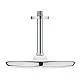 Grohe Tempesta 250 Round Shower Head with Ceiling Arm 26669000, Glossy Chrome, 25 cm (Arm 14 cm) - Image 3