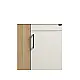 وحدة حمام بورديوم دوفو تاينو TINO-50CM-703-102 White × طحيني 50 cm ضلفة وفراغين