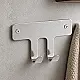 Alfa AL HKD9986 Double Hook, Chrome