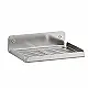 Alfa AL SD9987 Stainless Steel Soap Dish with Lip, Chrome, 11 cm - Image 2