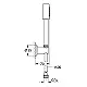 Grohe Sena 28348000 Shower Head Set, Glossy Chrome, with 150 cm Thermal Hose, Holder and Fixing Set - Image 3