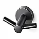 Dream DR-22B Double Wall Hanger, Matte Black Stainless Steel - Image 2