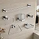 Dream DR-12500C Stainless Steel Accessories Set, Polished Chrome - Image 1