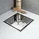 Dream Genius GN-002-C Floor Drain Cover, 15 × 15 cm, 1 mm Stainless Steel, Dual Face (Stainless & Tile-In), Chrome - Image 2