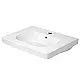 Duravit D-Code Vanity Unit Basin, White, 85 cm - Image 1