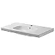 Duravit D-Code Vanity Unit Basin, White, 105 cm - Image 1