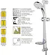 BGI Advanta Shower Rail (S1000), Chrome - Image 3