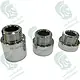 BGI Coupling Set 1/2 × 1/2 for Shower Columns and Valves, Chrome - Image 2